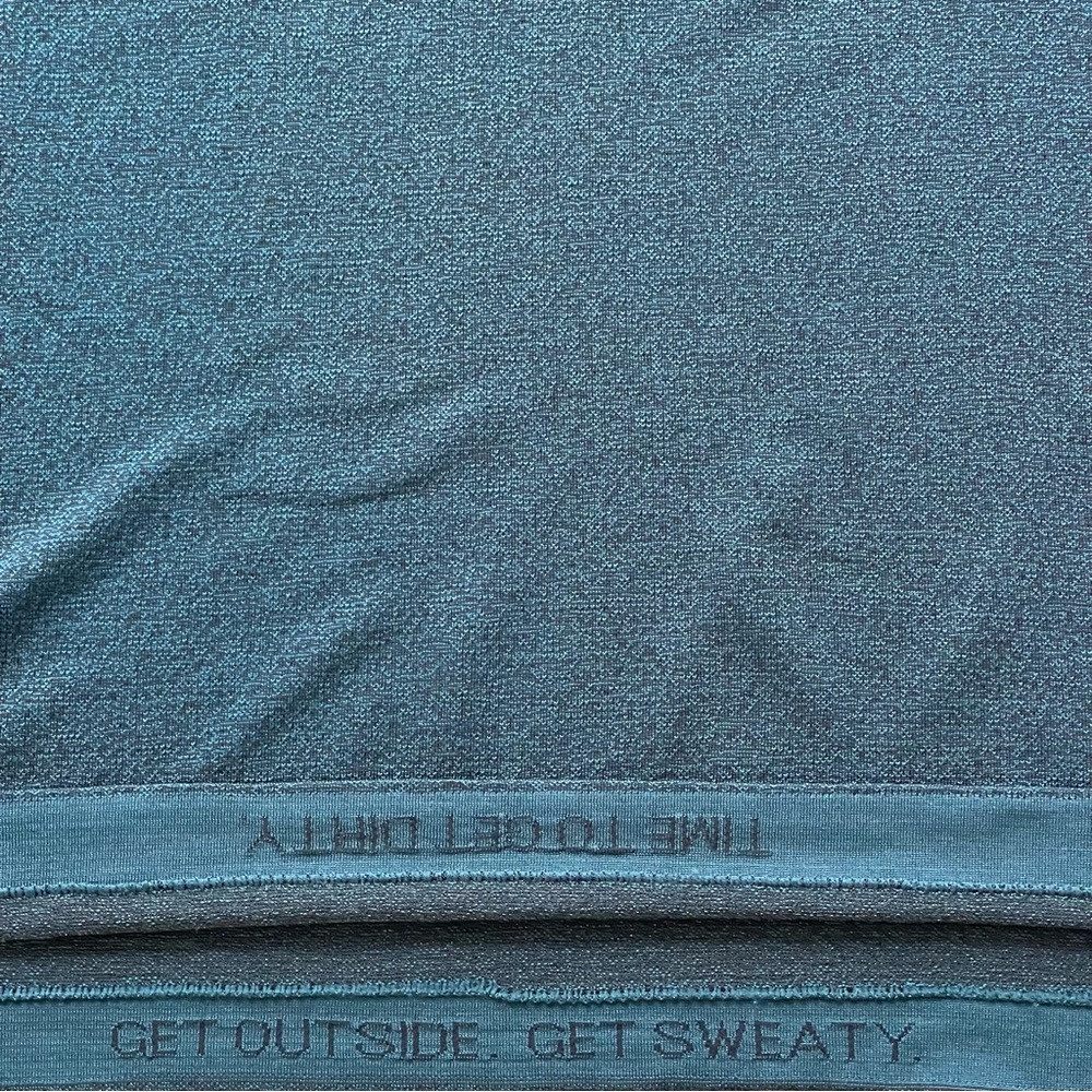 Lululemon Metal Vent Tech Short Sleeve Black / Mariner Size Large - Picture 5 of 7